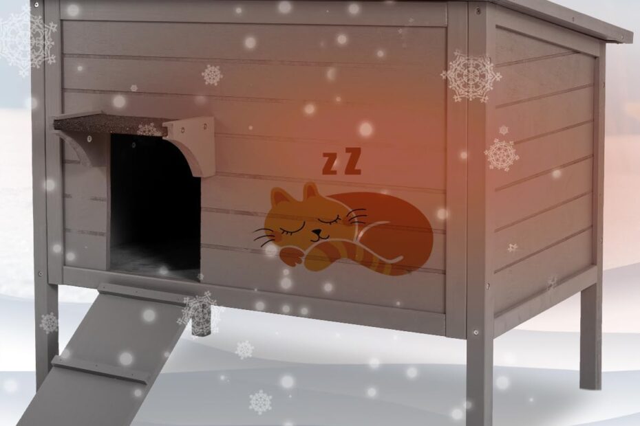 Ultimate Protection: WAYTRIM Large Outdoor Cat House for Feral Friends