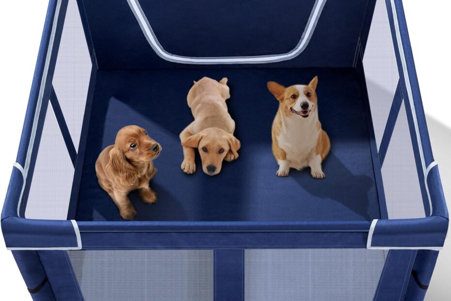 Ultimate Puppy Playpen: Safe and Stylish Space for Your Furry Friend!