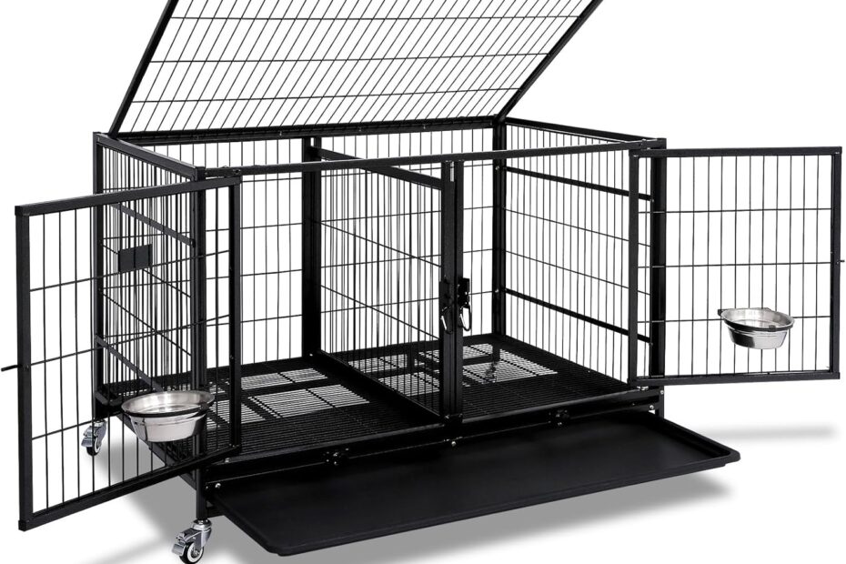 Ultimate Review: Homey Pet 43" Heavy Duty Stackable Dog Cage for Every Home!