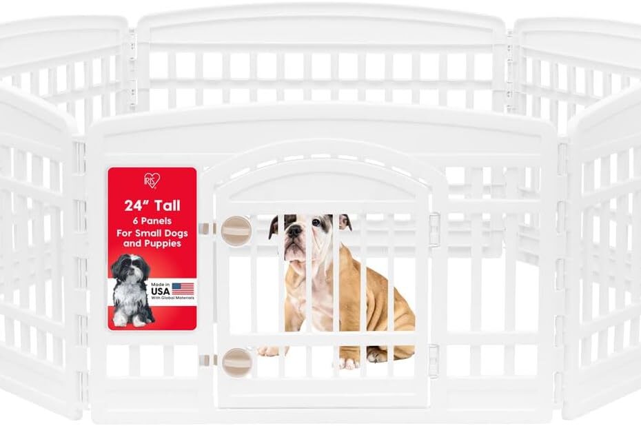 Ultimate Review: IRIS USA 24" 6-Panel Dog Playpen for Safe and Fun Spaces!