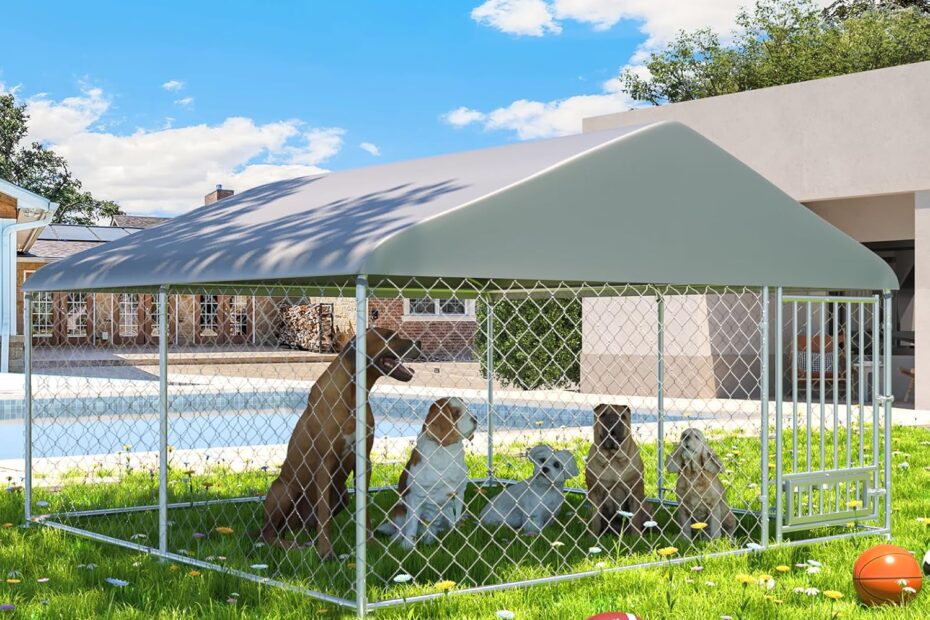 Ultimate Safety Meets Comfort: Review of the Erinnyees 10'x10' Outdoor Dog Kennel