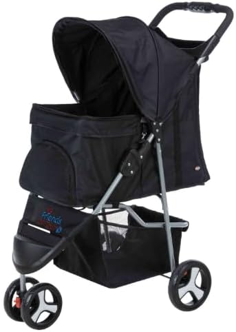 Unleash Adventure: Review of the TRIXIE Foldable Pet Stroller for Cats and Dogs