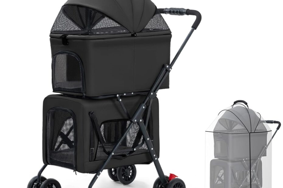 Unleash Adventure: Review of the Ultimate Pet Stroller for Small Paws!