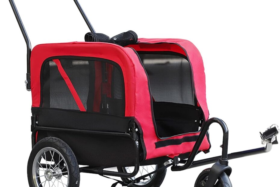 Unleash Adventure: Reviews of the Aosom 2-in-1 Small Dog Bike Trailer & Stroller