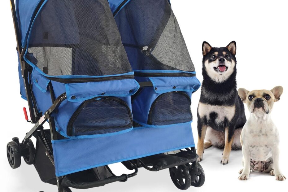 Unleash Adventure: The Critter Sitters Double Pet Stroller Review!