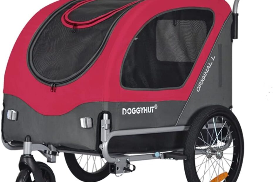 Unleash Adventure: The Ultimate 2-in-1 Pet Bike Trailer & Stroller Review!