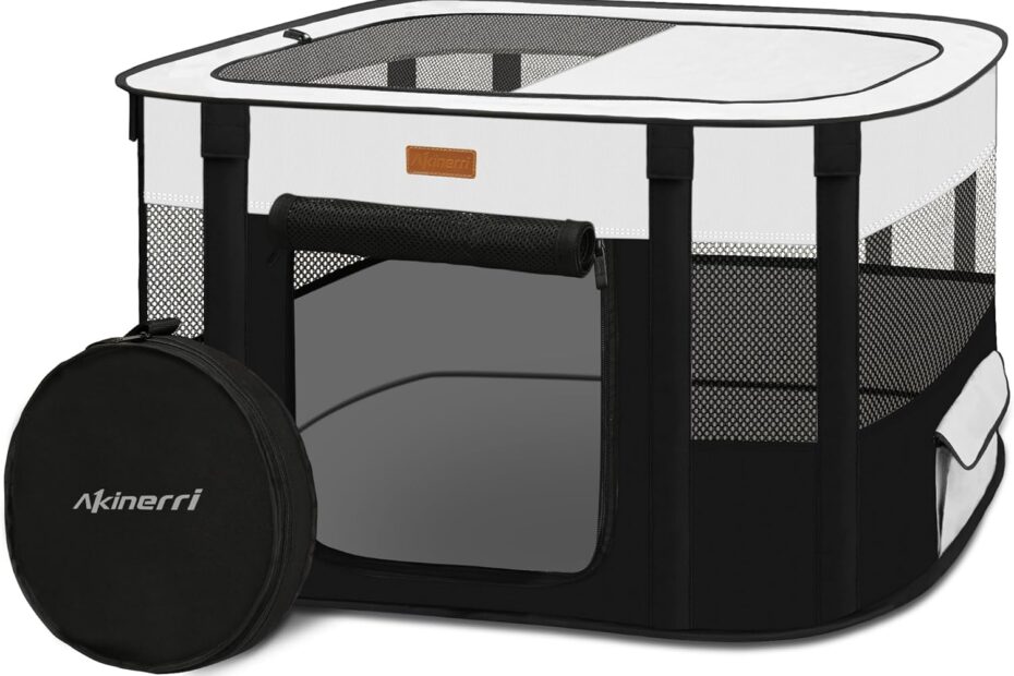 Unleash Adventure: The Ultimate Foldable Dog & Cat Playpen Review!