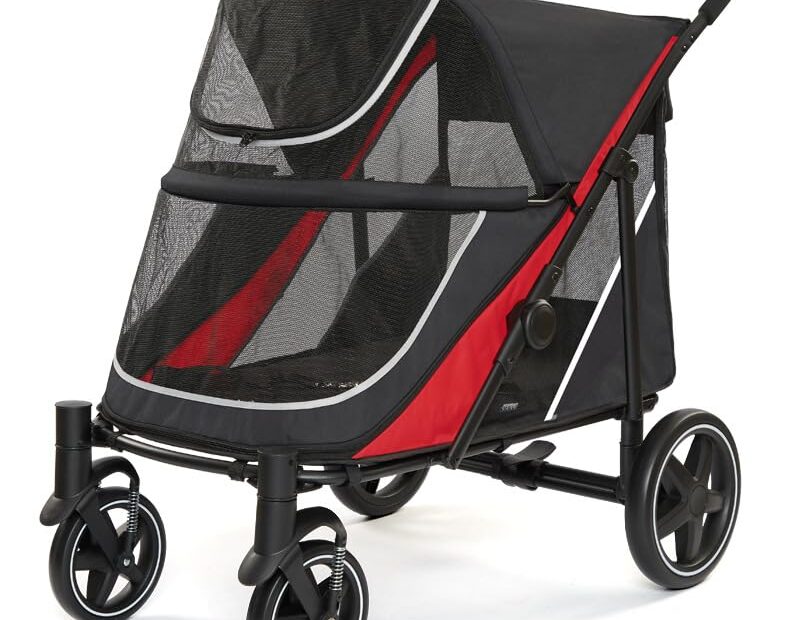 Unleash Adventure: The Ultimate Large Dog Stroller for Comfort and Style!