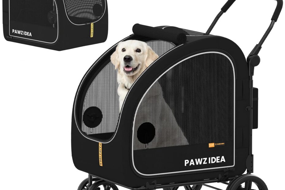 Unleash Adventure: The Ultimate PAWZIDEA Dog Stroller Review!