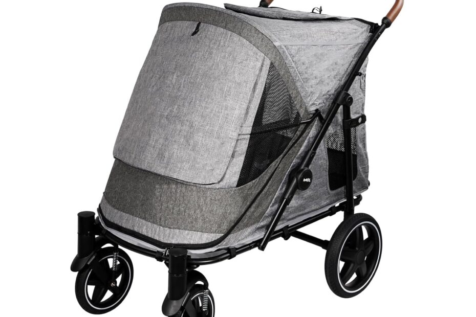 Unleash Adventure: The Ultimate Pet Stroller for Large Dogs!