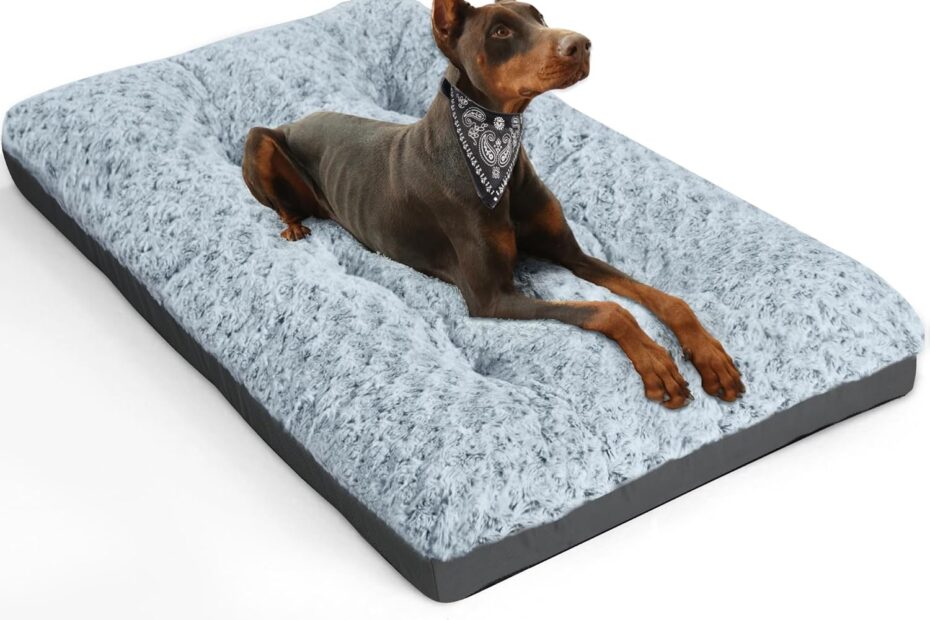 Unleash Comfort: POCBLUE Deluxe Washable Dog Bed Review for Large Dogs