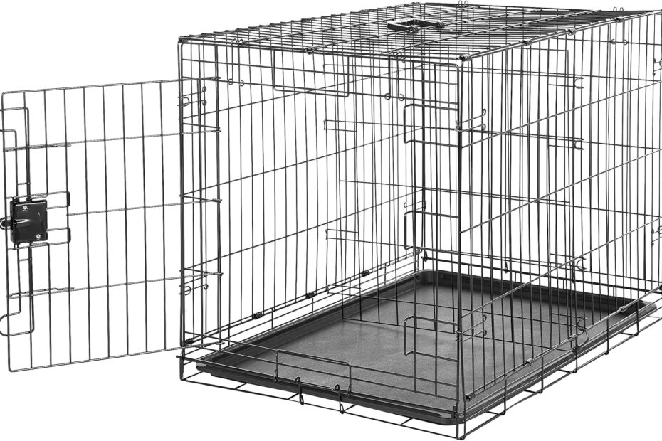 Unleash Comfort: Review of the Amazon Basics Foldable Dog Crate