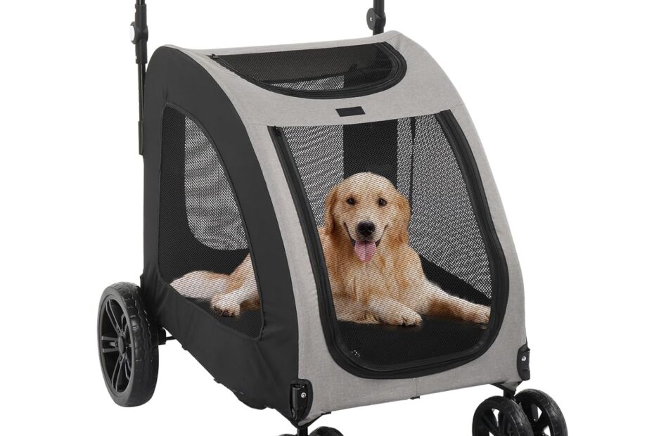 Unleash Comfort: The Ultimate Dog Stroller for Active Pups!