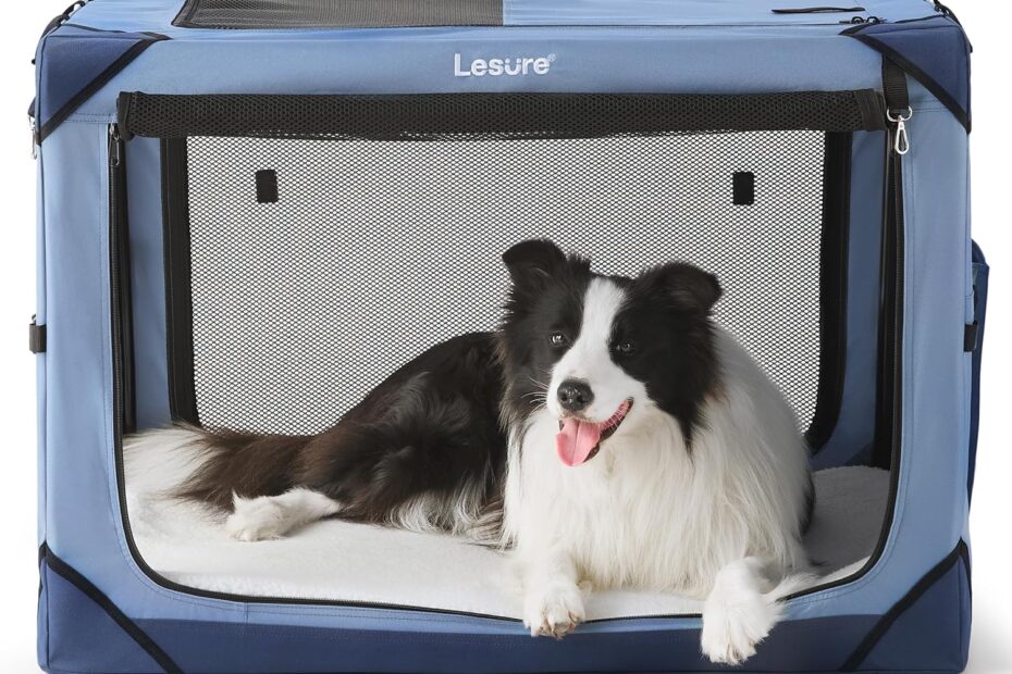 Unleash Convenience: Lesure Collapsible Dog Crate Review for Adventurous Pet Owners