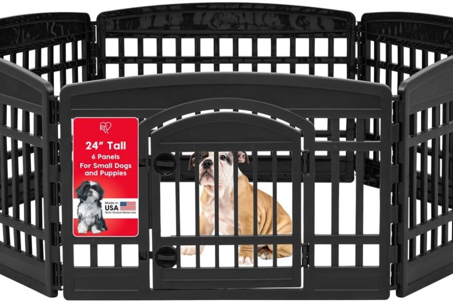Unleash Freedom: A Review of the IRIS USA 24" 6-Panel Dog Playpen