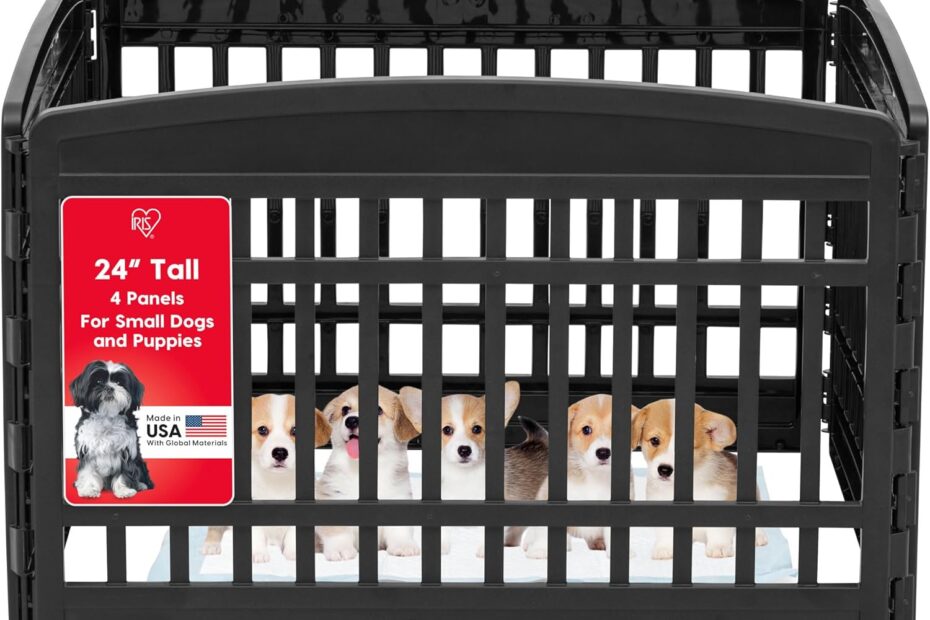Unleash Freedom: A Review of the IRIS USA 24" Puppy Playpen