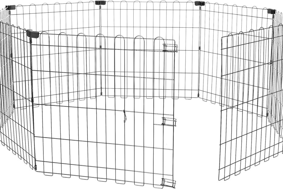Unleash Fun: A Review of the Amazon Basics Foldable Dog Playpen!