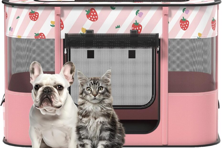 Unleash Fun: Review of the Ultimate Dog & Cat Play Pen!