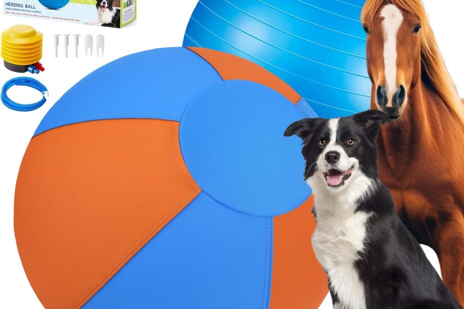 Unleash Fun with the 25" Herding Ball: Perfect Gift for Your Active Dog!