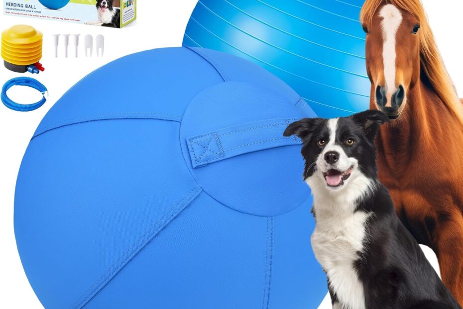 Unleash the Fun: The Ultimate Herding Ball for Dogs & Horses