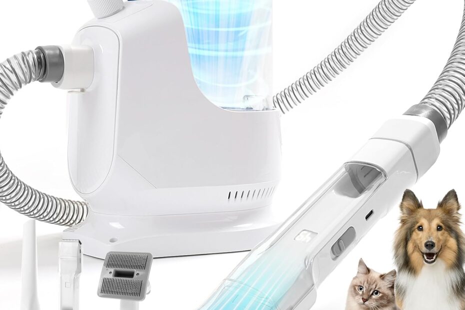 Unleash the Ultimate Grooming Experience: Review of the Dog Grooming Kit with Vacuum Clippers!