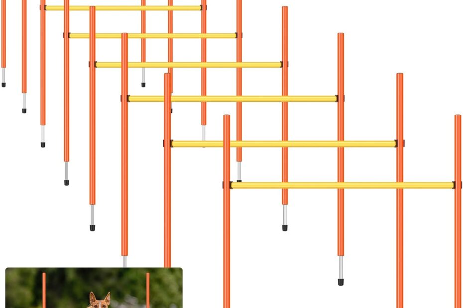 Unleash Your Dog’s Potential: A Review of the 8 Set Adjustable Dog Agility Bar Jump