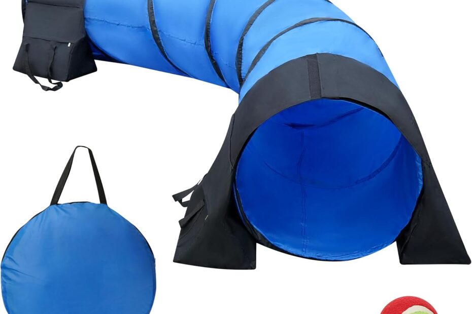 Unleash Your Dog's Potential: Review of the Rain Queen 10 Foot Agility Tunnel