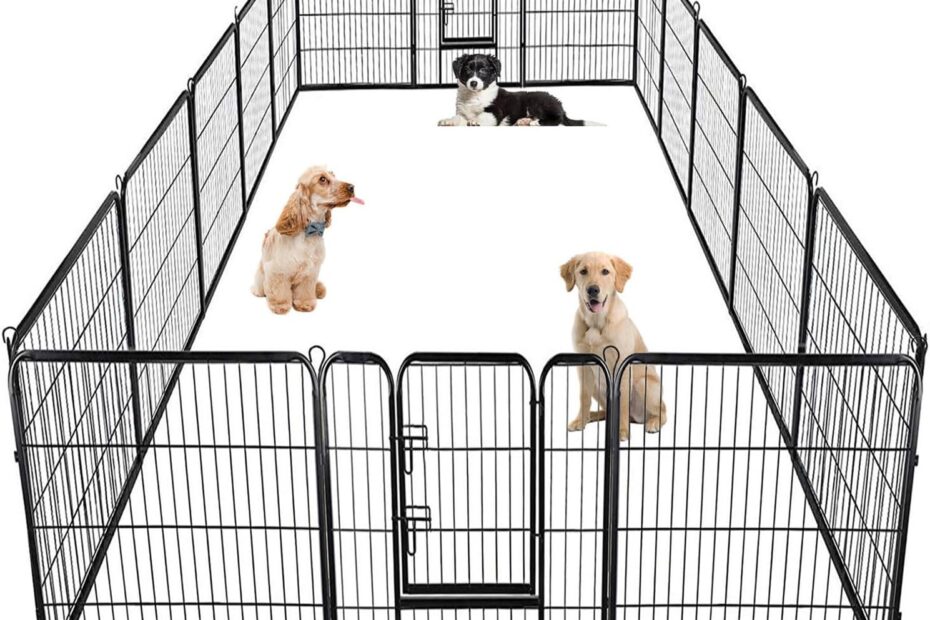 Unlock Playtime: BestPet 40-inch Dog Playpen Review for Indoor and Outdoor Fun!