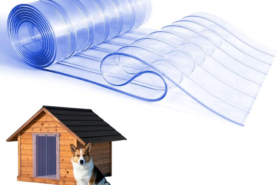 Upgrade Your Pup's Space: Review of 8 FT x 12 in Clear PVC Dog House Door Flaps