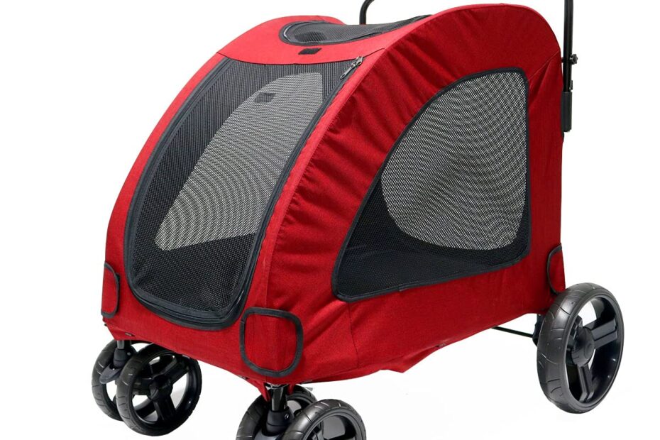 Walk in Style: The Ultimate Foldable Pet Stroller for Your Furry Friends!