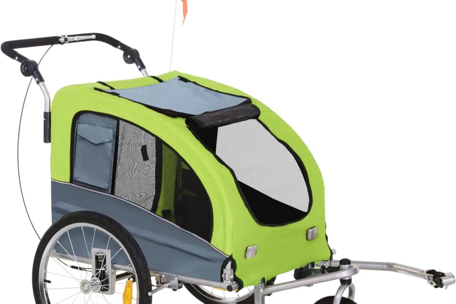 Adventure Awaits: Aosom 2-in-1 Dog Bike Trailer & Stroller Review