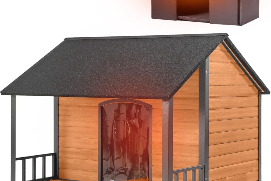 Aivituvin Large Dog House: The Ultimate Insulated Retreat for Your Big Dog!