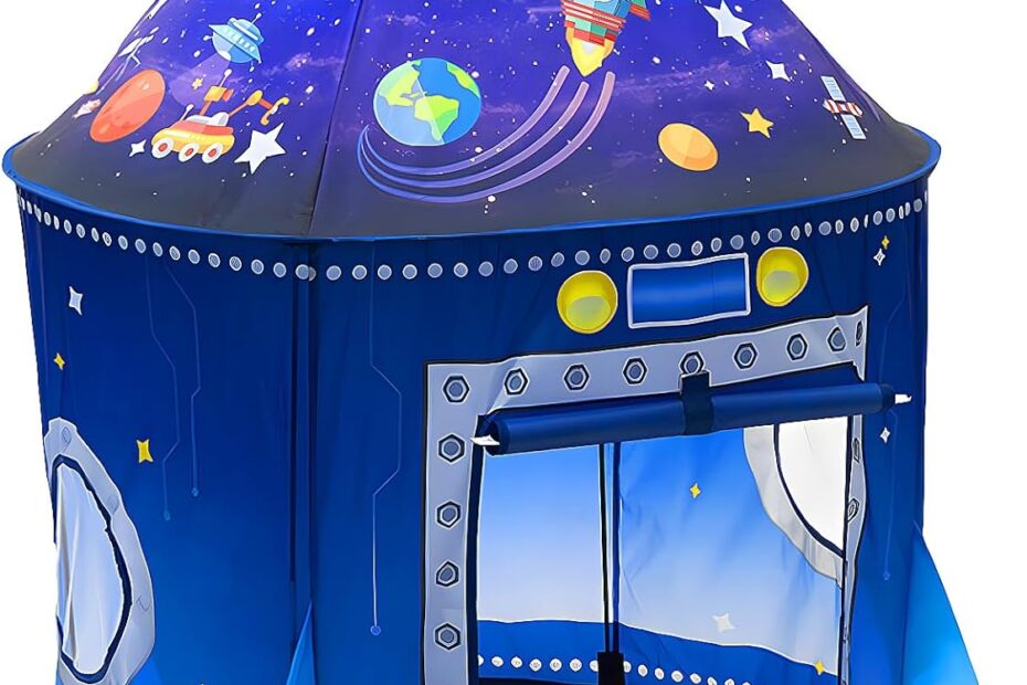 Blast Off to Imagination: The Rocket Ship Play Tent Review!