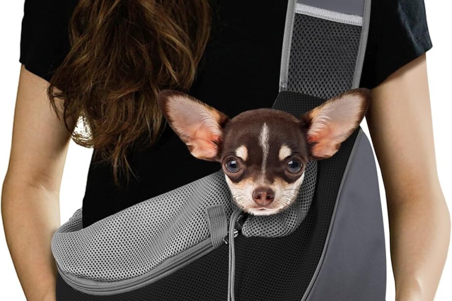 Carry Your Furry Friend in Style: Pawaboo Pet Dog Sling Carrier Review