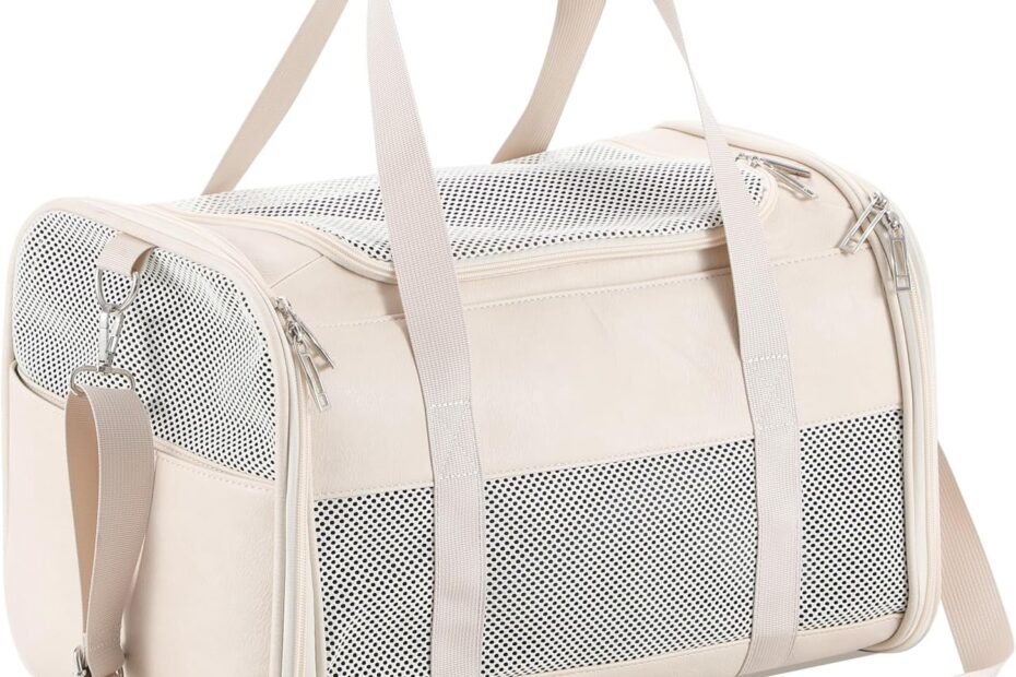 Chic and Comfy: Review of the Fashion Leather Dog Carrier for Stylish Pet Travel