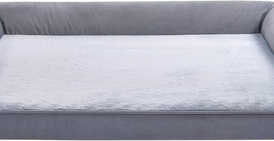 Comfort and Style: Review of the Amazon Basics Foam Dog Bed for Your Pet