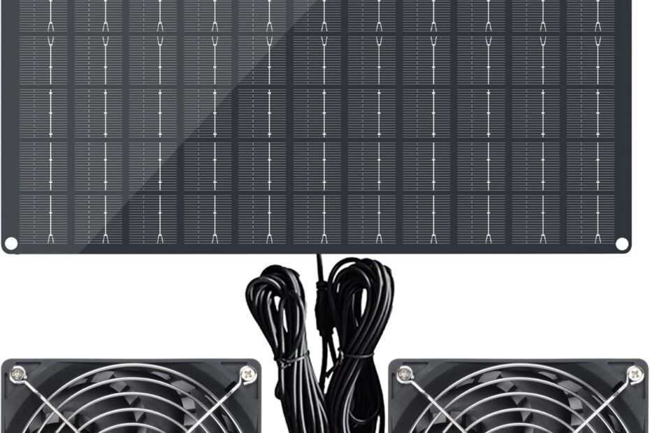 Cool Comfort: The Ultimate Solar Powered Fan for Your Outdoor Spaces!