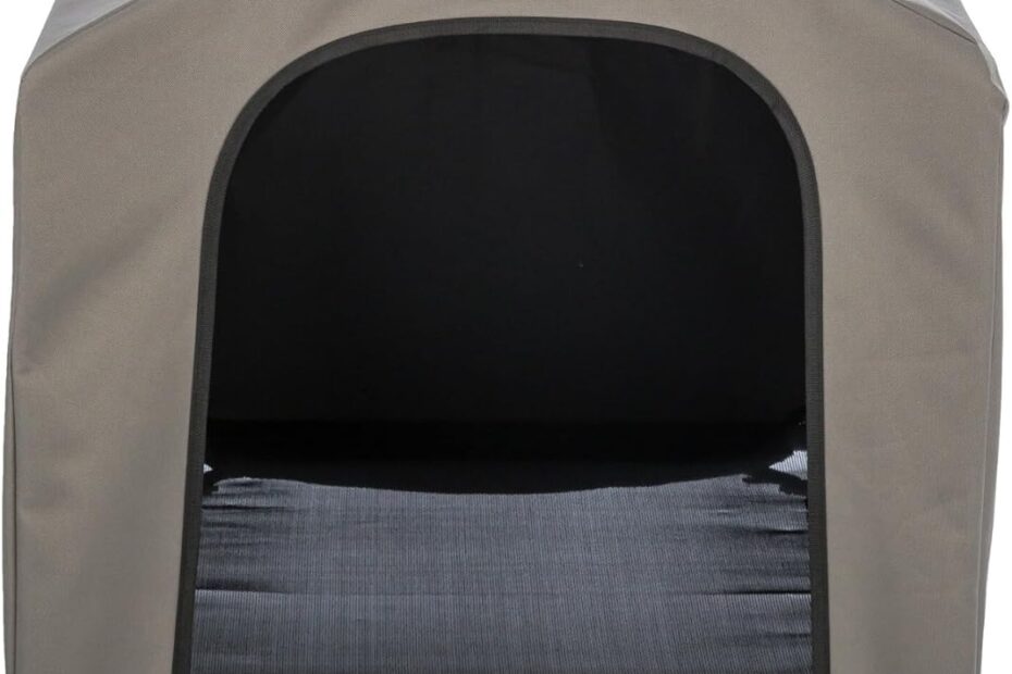 Cozy Comfort Anywhere: TRIXIE 2-in-1 Elevated Dog House and Bed Review