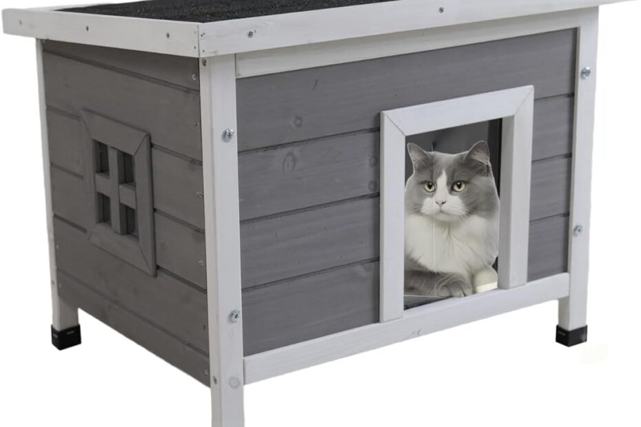 Cozy Comfort: The 22.4" Weatherproof Dog House Review