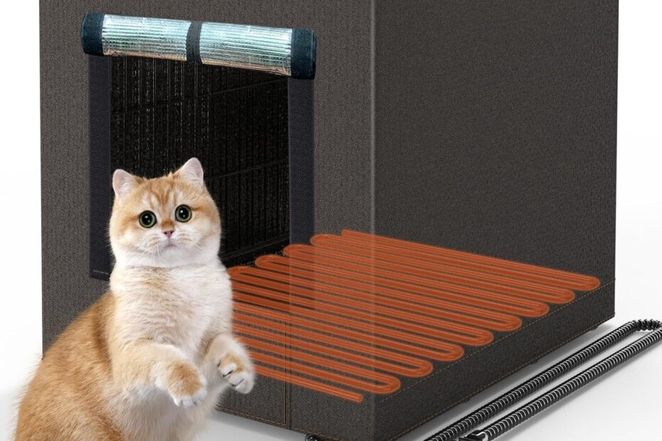 Cozy Comfort: The Ultimate Heated Cat House for Stray Cats This Winter!