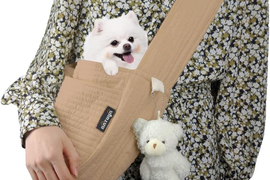 Cozy Pet Adventures: Review of the NATUYA Adjustable Dog Carrier Sling