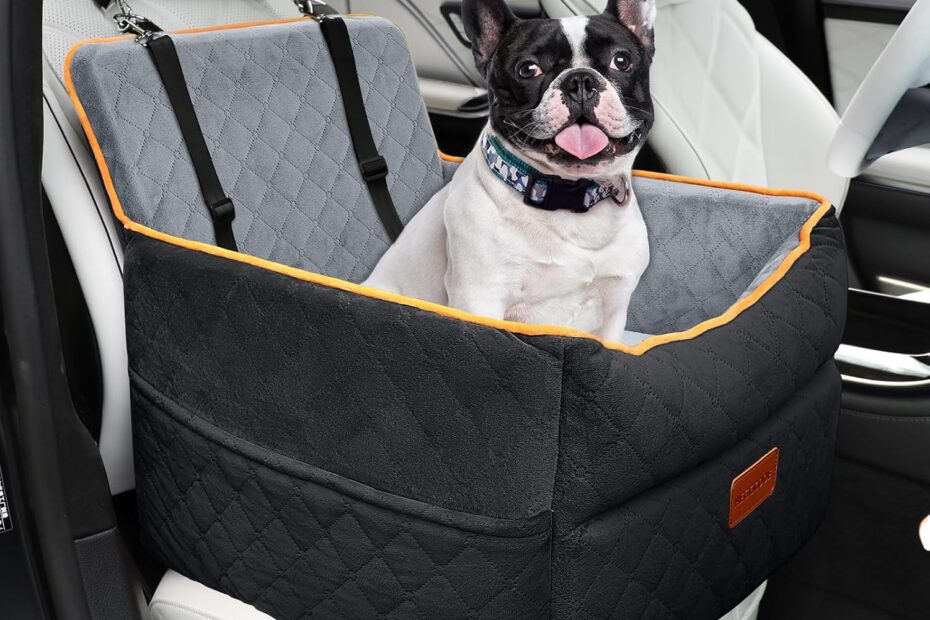 Cozy Rides: The Best Memory Foam Booster Seat for Your Small Dog!