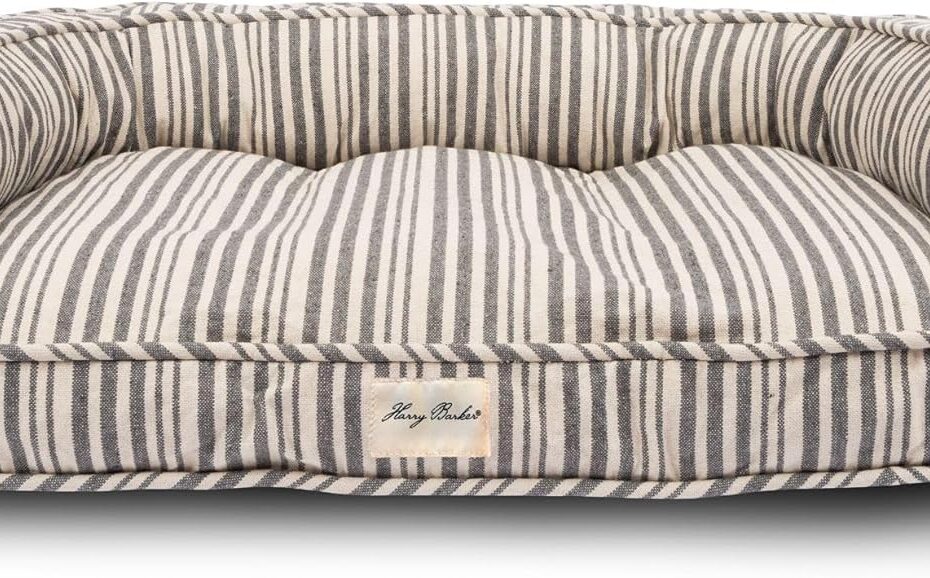 Cozy Up: A Review of the Harry Barker Market Stripe Lounger for Large Dogs