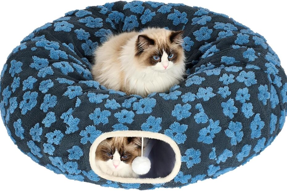 Discover Fun and Comfort: The Ultimate Cat Tunnel Bed for Happy Pets!
