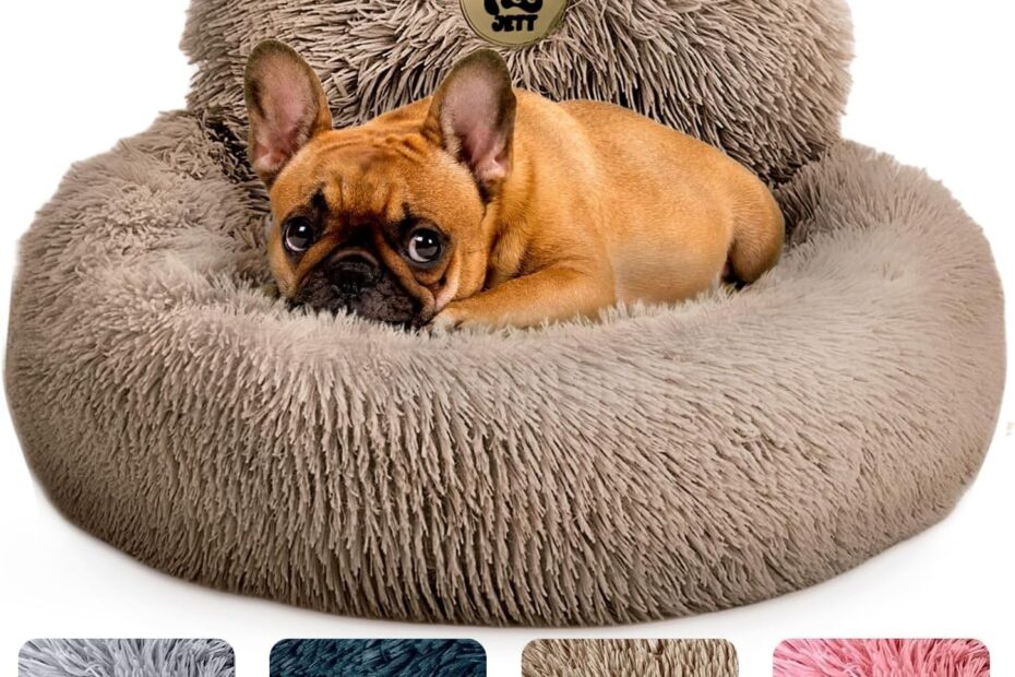 Discover Serenity: The PetJett Calming Dog Bed for Small Dogs