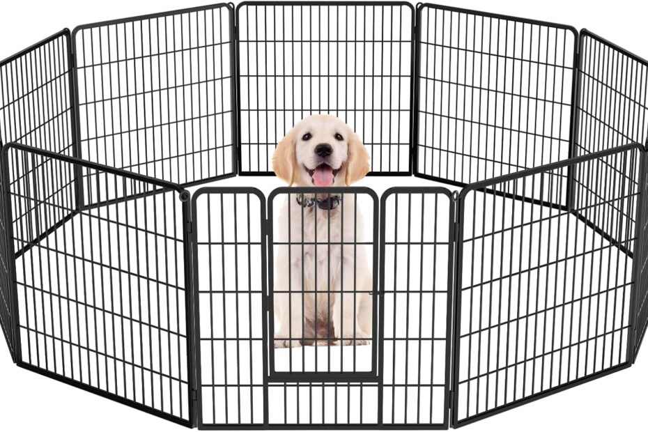 Discover the Magshion 8-Panel Dog Playpen: The Ultimate Solution for Pet Safety and Fun!