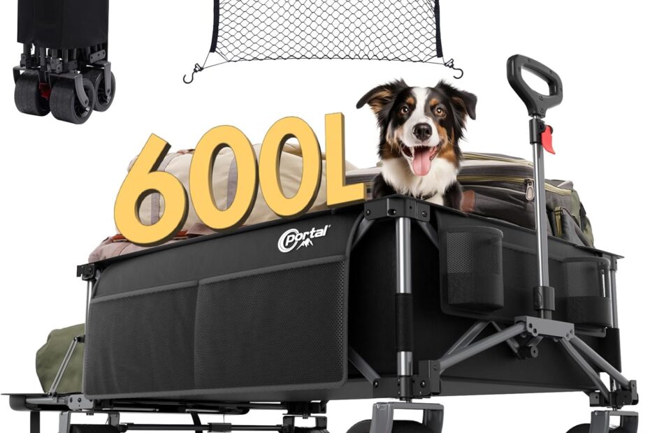 Discover the PORTAL 26" Extra Wide Wagon: Your Ultimate Heavy-Duty Outdoor Companion!