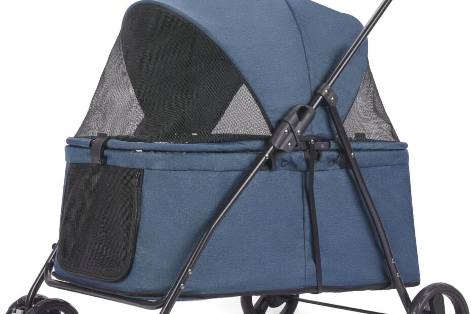 Elevate Your Pet's Adventures: Wedyvko 20% Larger Dog Stroller Review