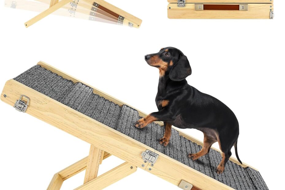 Elevate Your Pet's Comfort: The Ultimate 2025 Dog Ramp for Couch & Bed!