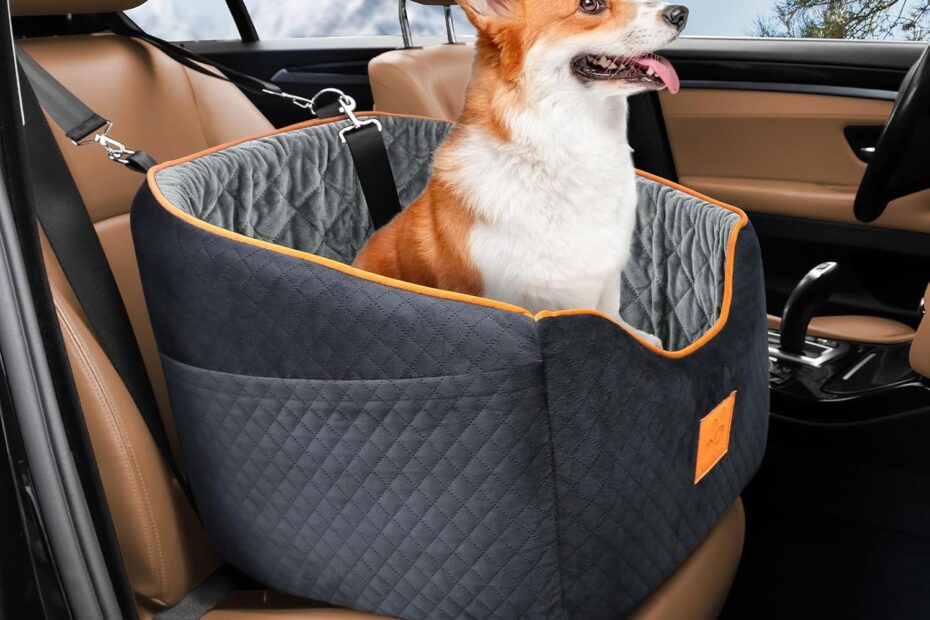 Elevate Your Pup's Ride: Review of the Cozy Memory Foam Dog Car Seat